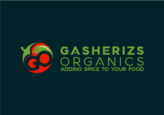 GaSherizs Organics Dark Green Logo